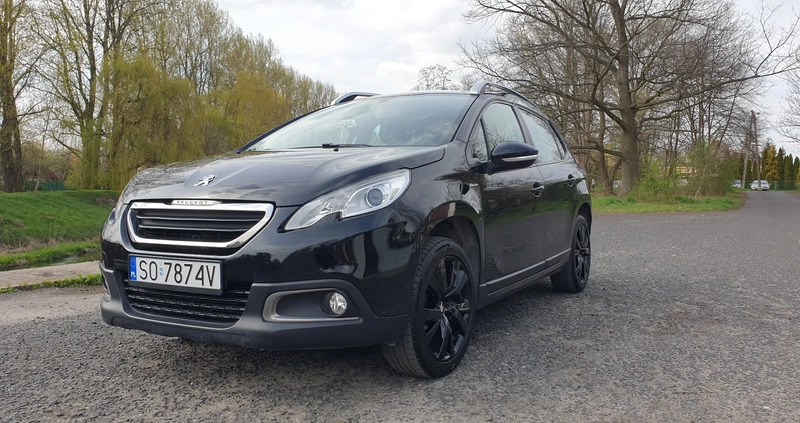 Peugeot 2008 cena 36000 przebieg: 101000, rok produkcji 2016 z Sosnowiec małe 79